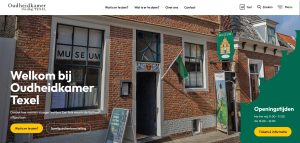 Nieuwe website voor Oudheidkamer Texel