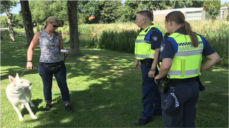 Handhavers ingezet tegen hondenpoep Julianadorp