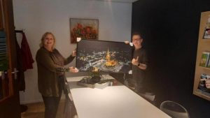 Sebastiaan van Stam schenkt foto aan Hospice