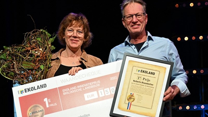 Huiberts Bloembollen wint Ekoland Innovatieprijs