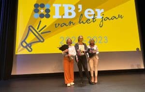 Intern begeleider Marsha van basisschool De Trimaran tweede van Nederland!