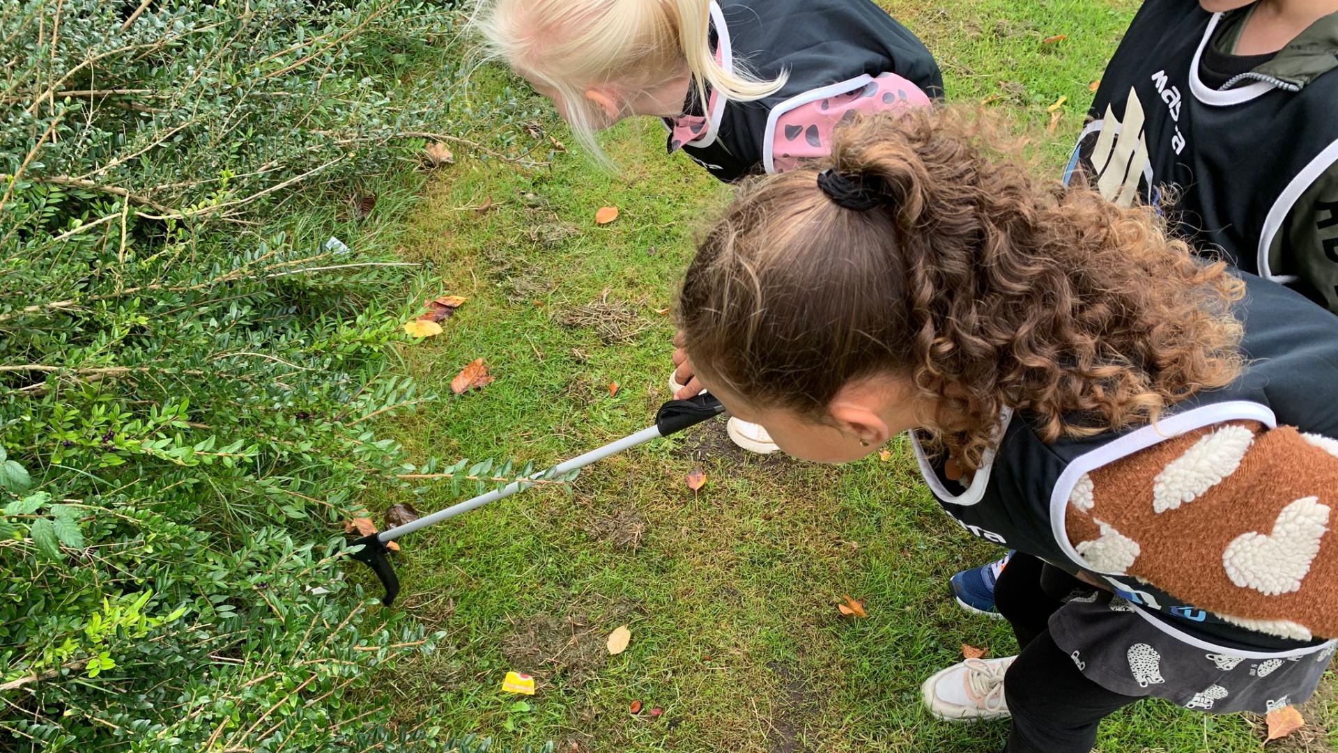 Ook World Clean Up day bij IKC Driemaster