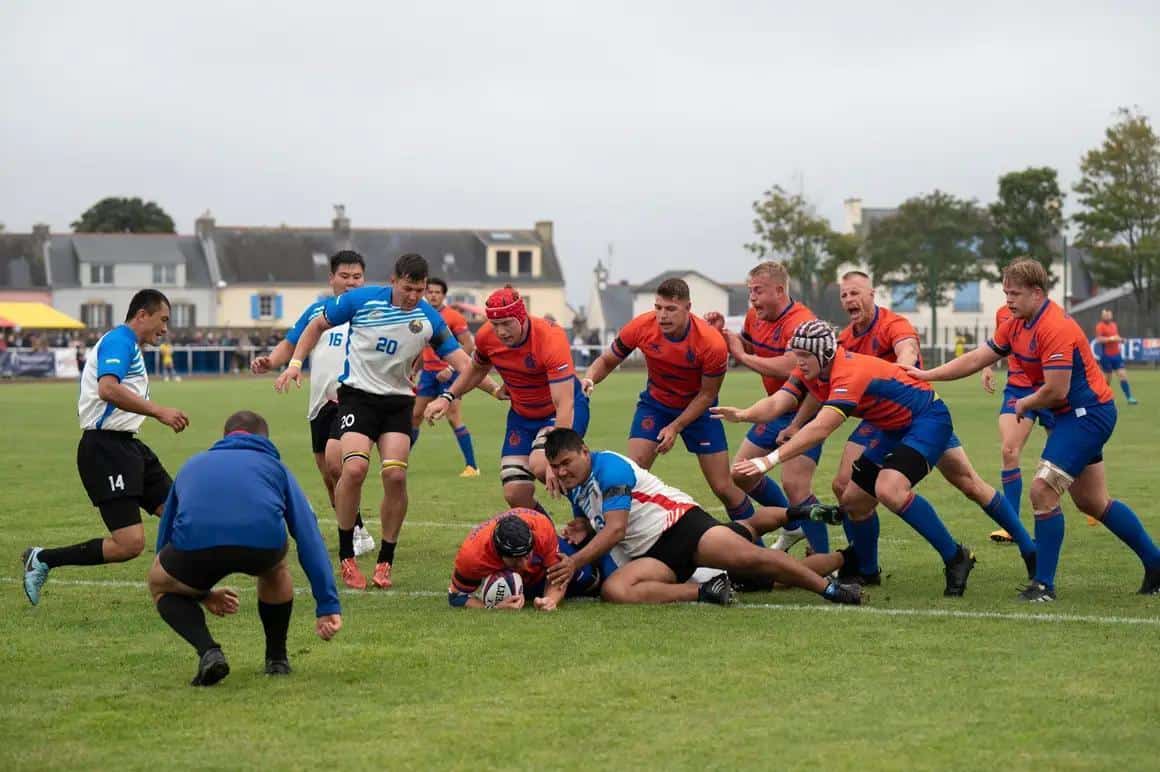 Try Max Borsboom in Nederlands rugbyteam ondanks verlies