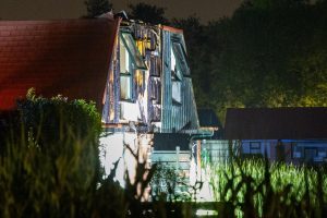 Brand op recreatiepark in Nieuwe Niedorp