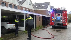 Brand aan Seringenhof door blikseminslag