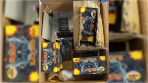 Illegaal vuurwerk in schuur aangetroffen