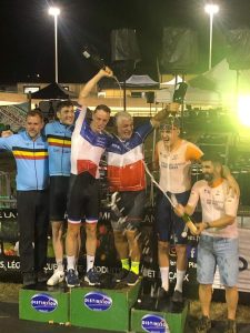 Glenn van Nierop derde in Couëron