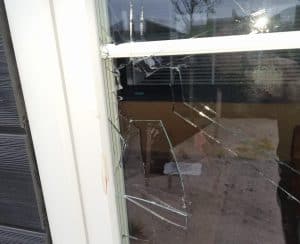 Op heterdaad betrapte inbreker rent weg