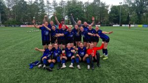 JVC vrouwen bereiken bekerfinale na strafschoppen