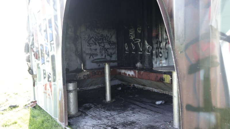 Vermoedelijke brandstichting jeugdhonk