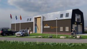 KNRM en Reddingsbrigade feestelijk 1 gebouw