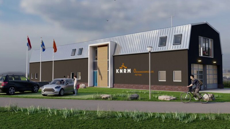KNRM en Reddingsbrigade Petten één gebouw