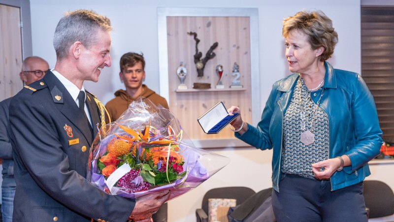 Koninklijke onderscheiding voor Emiel Burger