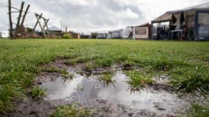 Gevolgen slechte weer blijft voor campings beperkt