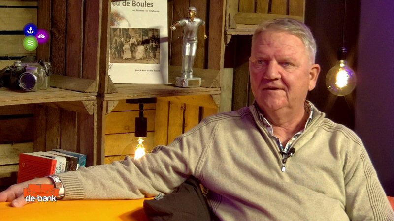 Petanque-pionier Kees Takken gast in ‘De Bank’