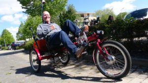 Kees Trommel klaar voor een nieuw avontuur