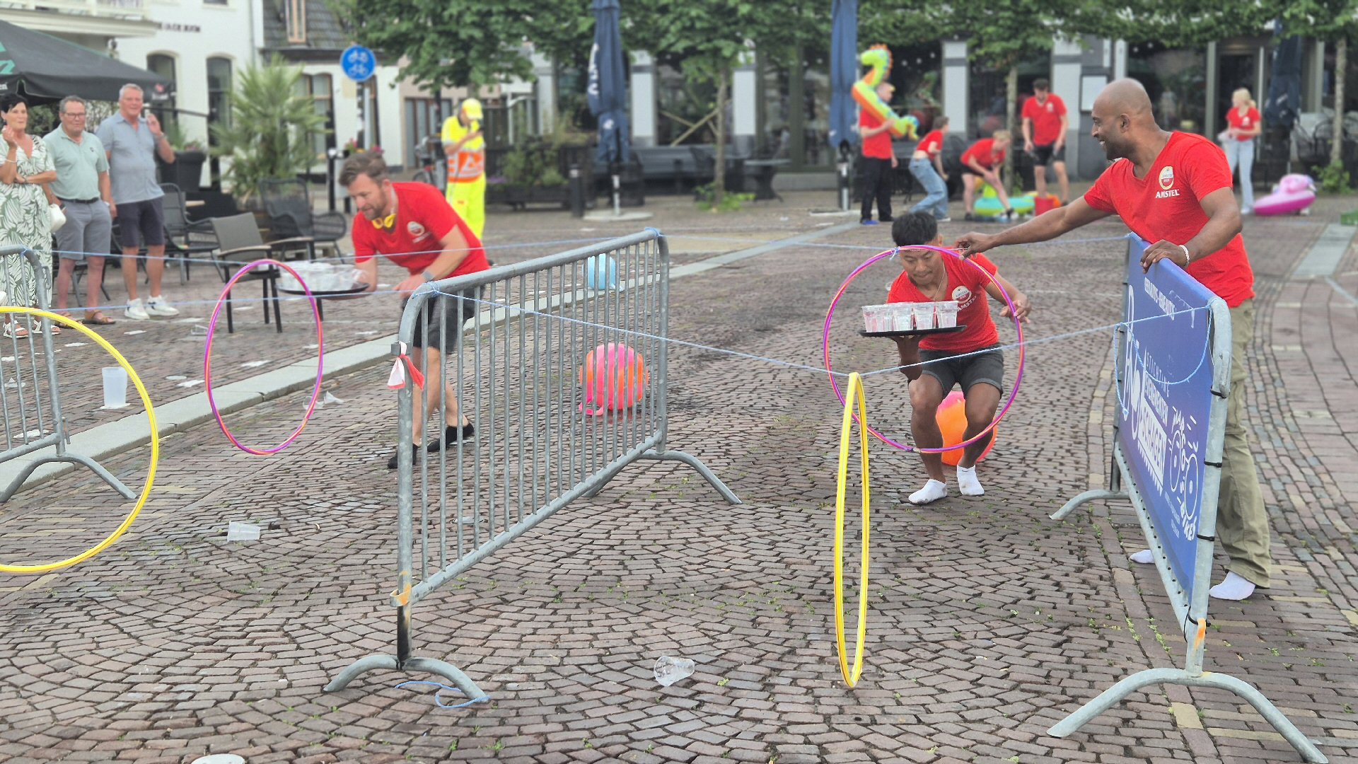 Smurfen zijn prima kelners