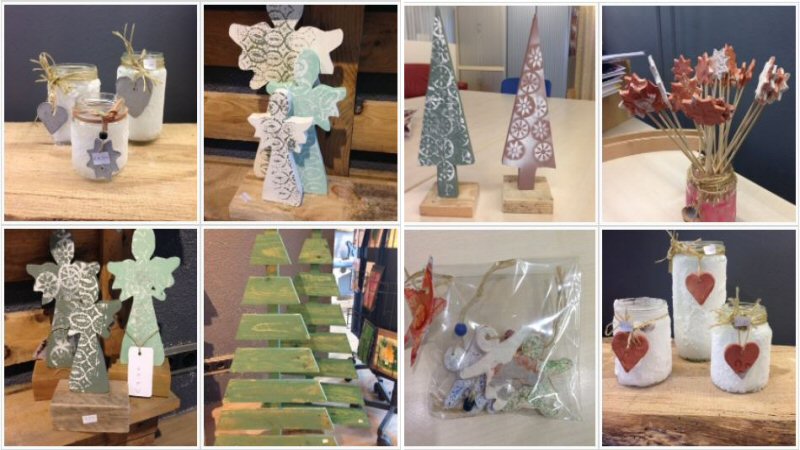 Volop handgemaakte kerstspullen bij Skager AC