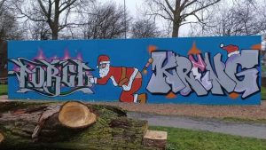 Kerstman met bijzondere hobby