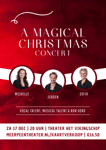 Kerstshow ‘A Magical Christmas’ in het Vikingschip