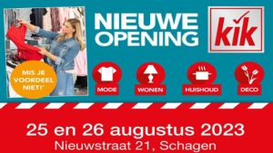KiK Schagen gaat open