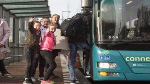 Kinderen vanaf kerst gratis met de bus