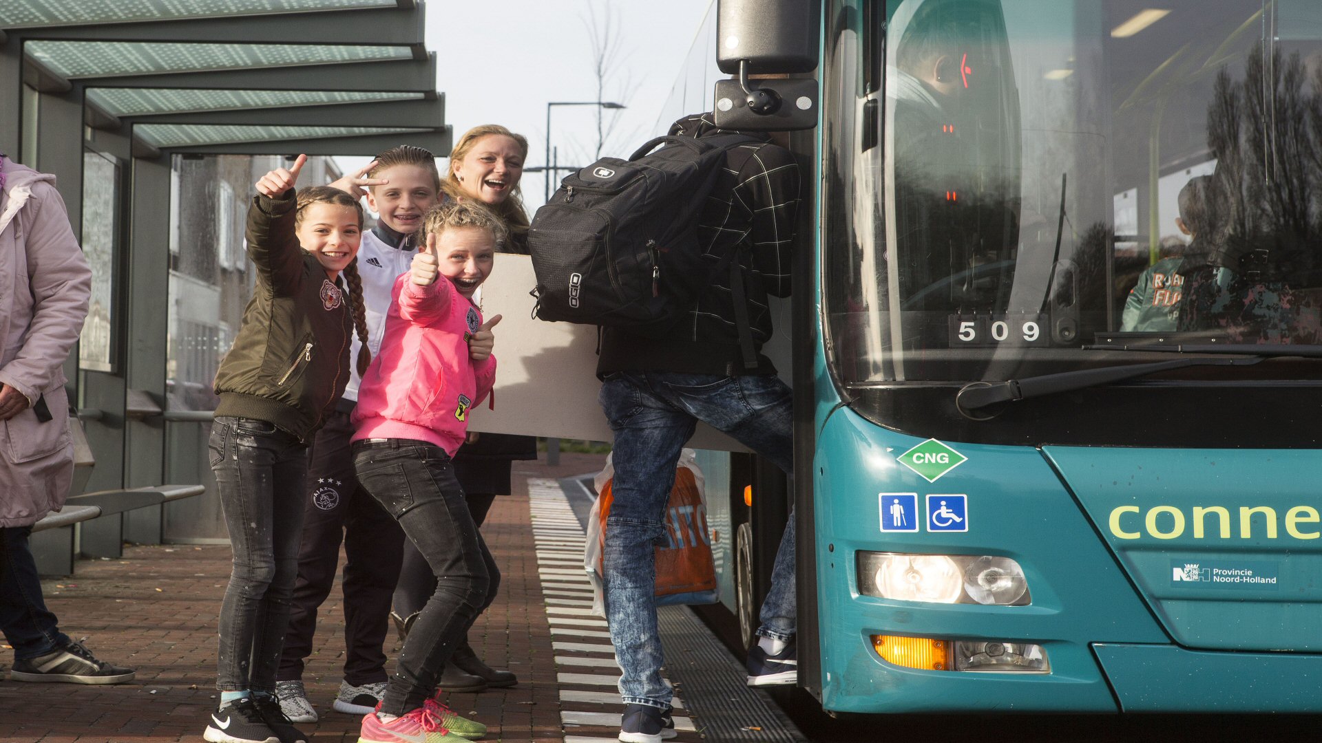 Kinderen vanaf kerst gratis met de bus