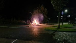 Klein brandje op de Hoep in Schagen