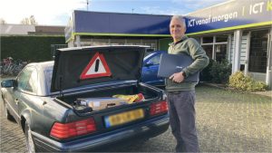 Kofferbak vol laptops naar ICT vanaf Morgen