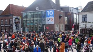 Bijzonder drukke Koningsdag in Schagen