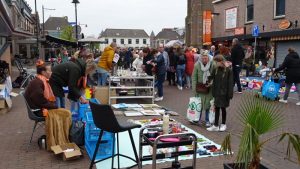 Plekken claimen voor vrijmarkt mag niet