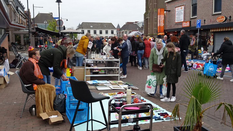 Plekken claimen voor vrijmarkt mag niet
