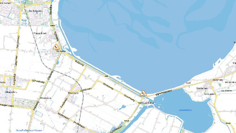 Kooybrug en Balgzandbrug woensdagnacht gesloten