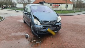 Kop staart botsing in Callantsoog