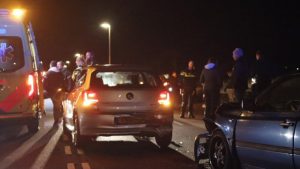 Kopstaartbotsing in Den Helder