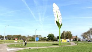 Nieuw kunstwerk in Sint Maartensvlotbrug