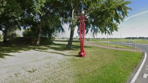 QR codes bij kunst in Schagen
