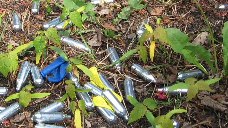 Geen vergoeding voor schade lachgascilinders