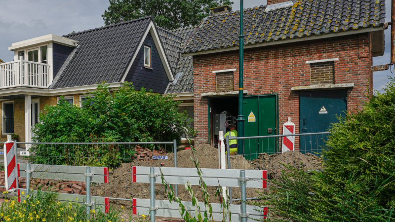 Werkzaamheden aan elektriciteitsnet