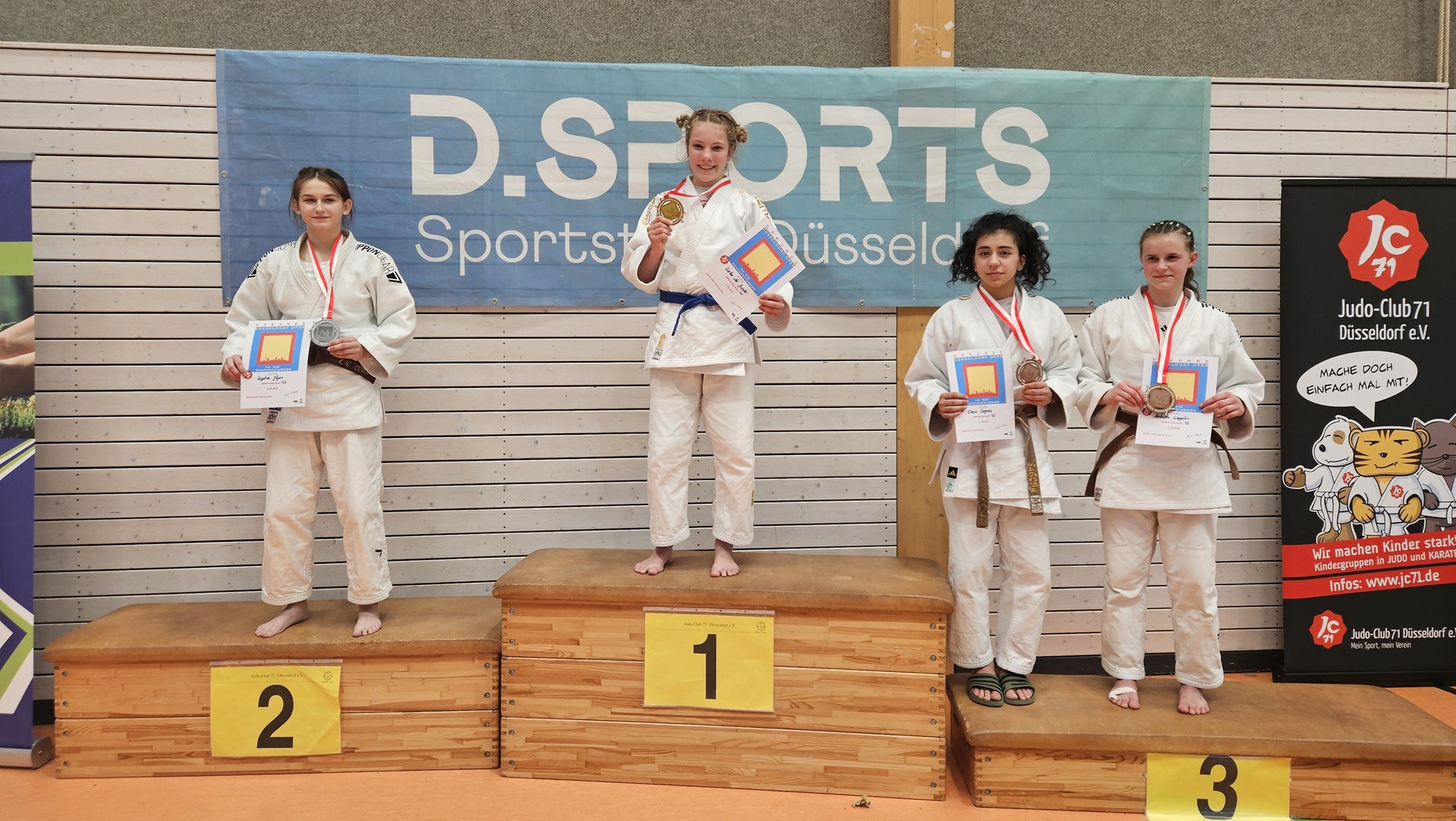 Judoka uit Kolhorn haalt goud in Düsseldorf