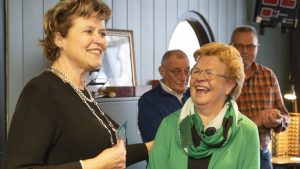 Lintje voor Alie Veuger