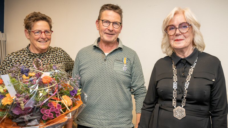 Koninklijke Onderscheiding voor Arie Dick Muntjewerf