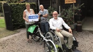 Lions Wieringermeer steunen Stichting Meer Y-Bike