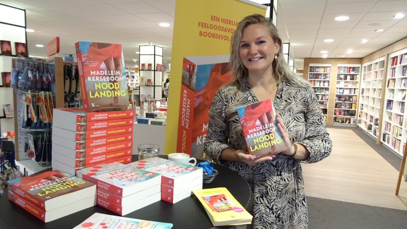 Madelein Kerseboom signeerde Noodlanding