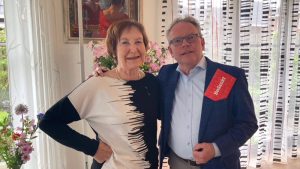 Marga en Marc 25 jaar lid PvdA