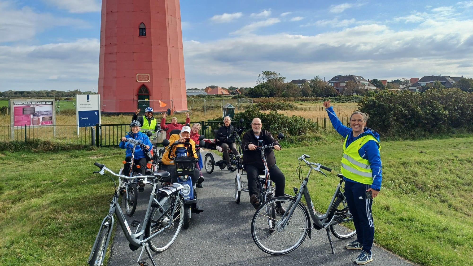 Team Sportservice tevreden over eerste Meerwielentocht in Den Helder