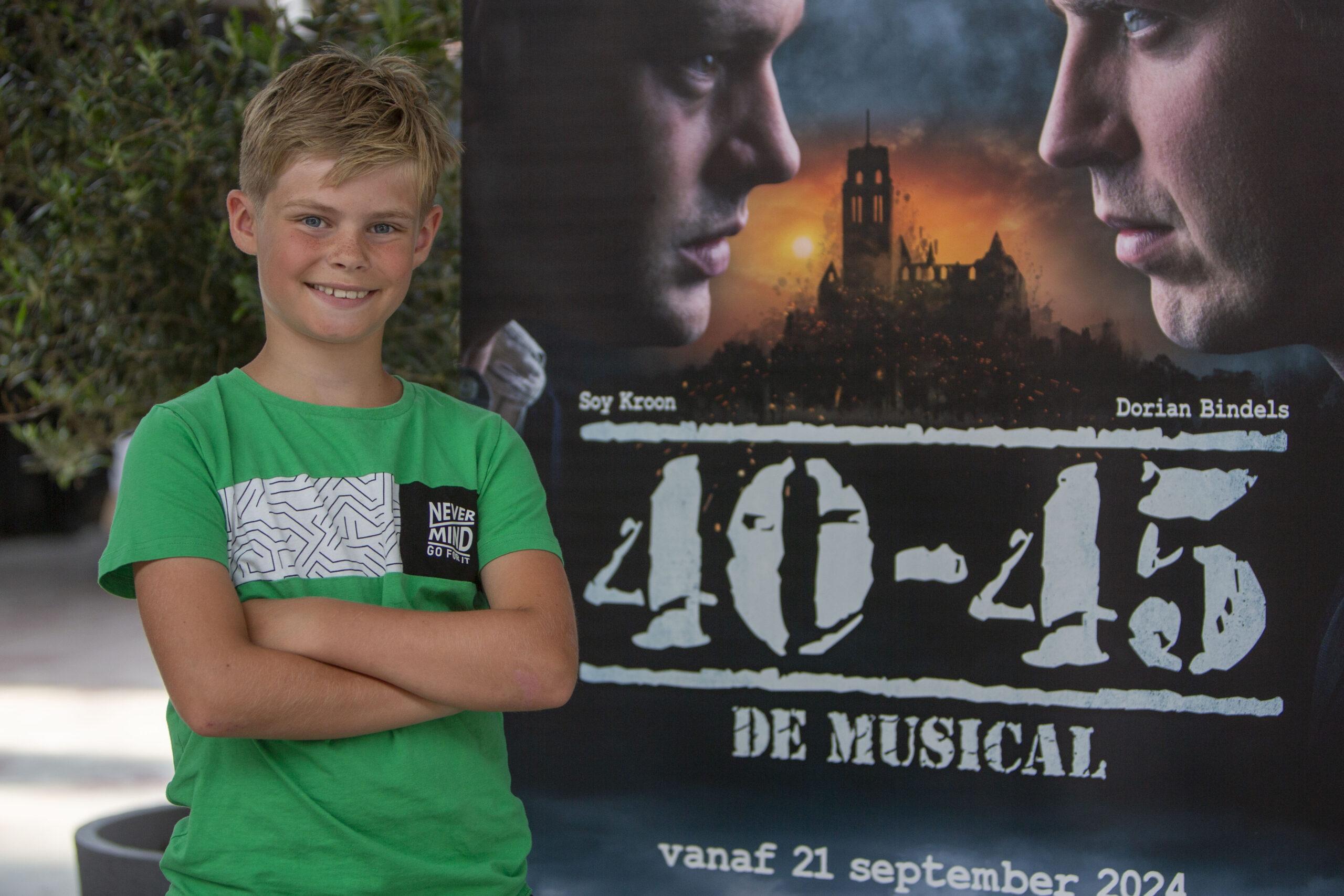 Niedorper Meine (10) speelt in professionele musical