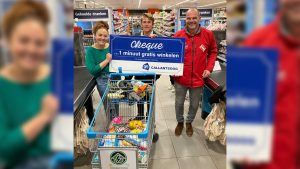 Één minuut gratis winkelen bij AH Callantsoog