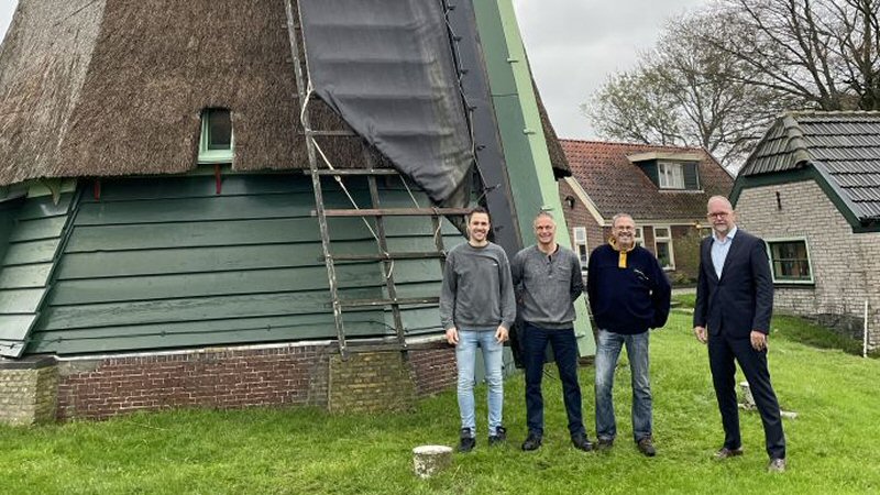 Hollands Kroon bedankt molenaars