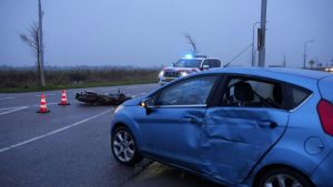 Motorrijder gewond na aanrijding op N248